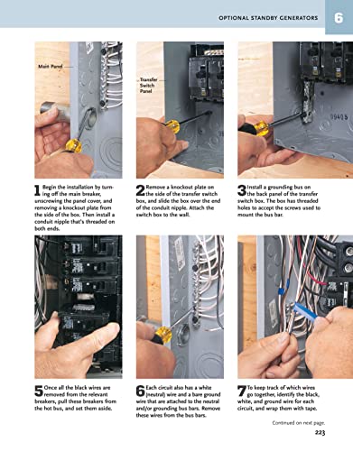 Ultimate Guide: Wiring, 9th Updated Edition (Creative Homeowner) DIY Residential Home Electrical Installations and Repairs - New Switches, Outdoor Lighting, LED, Step-by-Step Photos (Ultimate Guides)