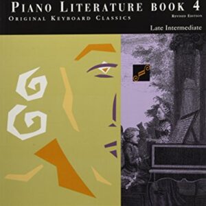 Piano Literature Book 4 - Developing Artist Original Keyboard Classics Book/Online Audio (The Developing Artist)