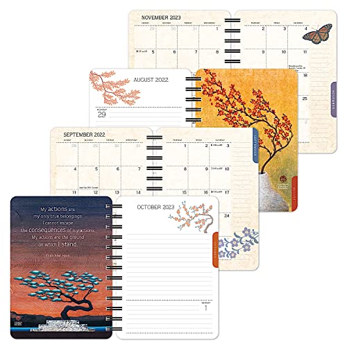 Thich Nhat Hanh 2022 - 2023 On-the-Go Weekly Planner: 17-Month Calendar with Pocket (Aug 2022 - Dec 2023, 5" x 7" closed)