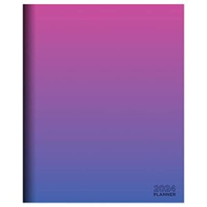 tf publishing, pink periwinkle med monthly 2024 planner