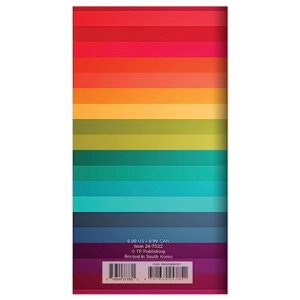 TF Publishing, Rainbow Stripe 2yr 2024 Pocket Planner