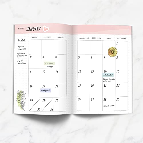 Begin With You Undated Planner: 52-Week Daily Organizer for Busy Women Looking for More Joy, Presence, and Self-Discovery!