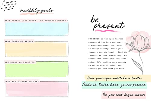 Begin With You Undated Planner: 52-Week Daily Organizer for Busy Women Looking for More Joy, Presence, and Self-Discovery!