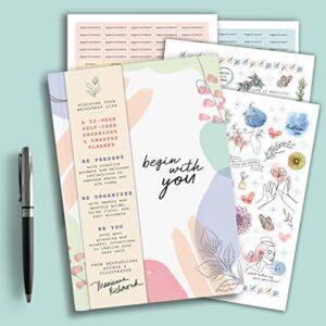 Begin With You Undated Planner: 52-Week Daily Organizer for Busy Women Looking for More Joy, Presence, and Self-Discovery!