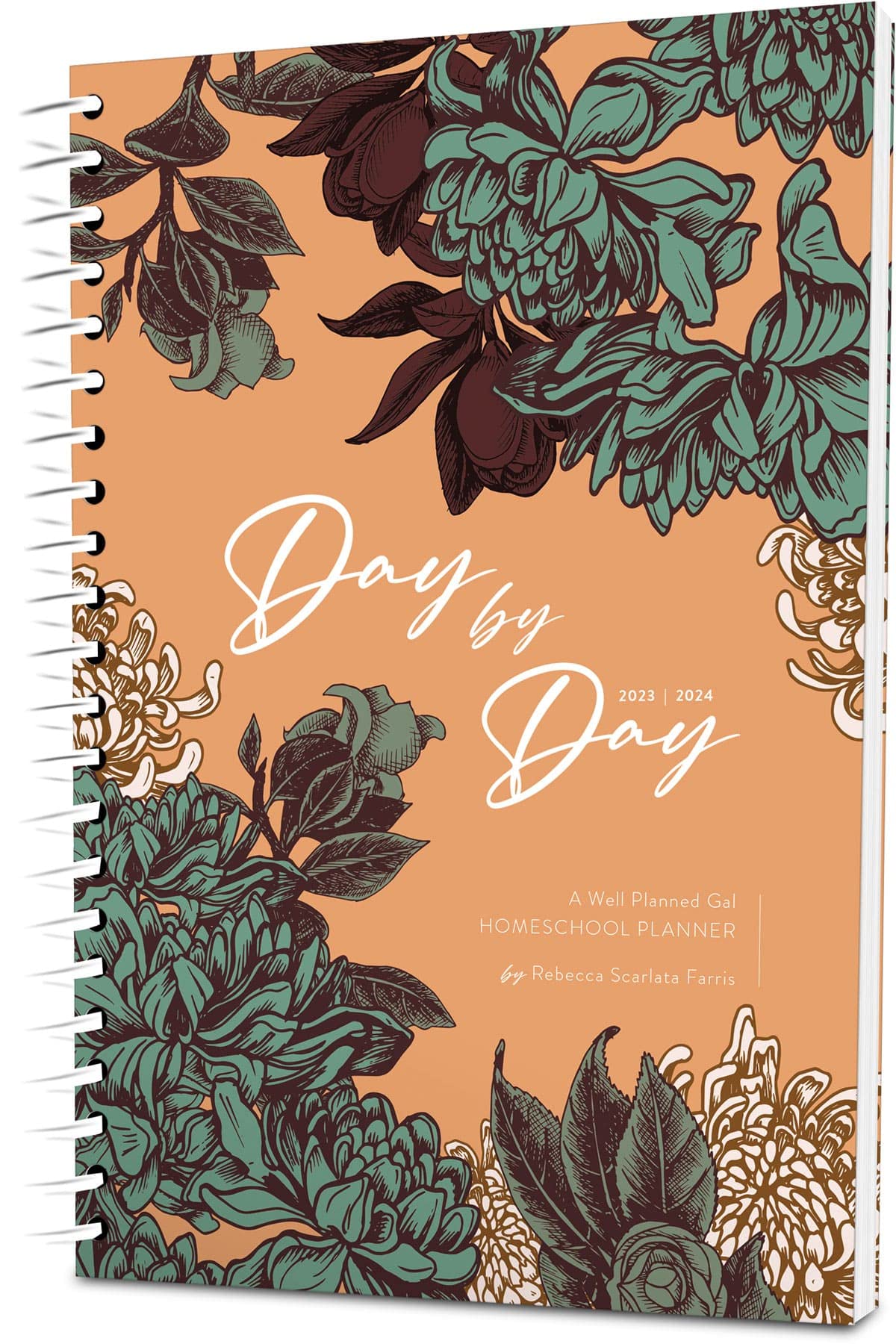 Day by Day Homeschool Planner, 2023-2024 School Year - by Well Planned Gal