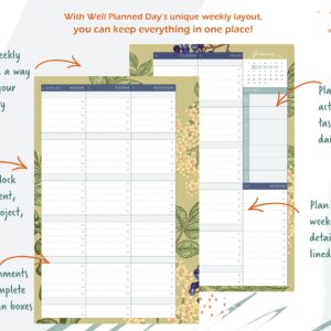 Day by Day Homeschool Planner, 2023-2024 School Year - by Well Planned Gal