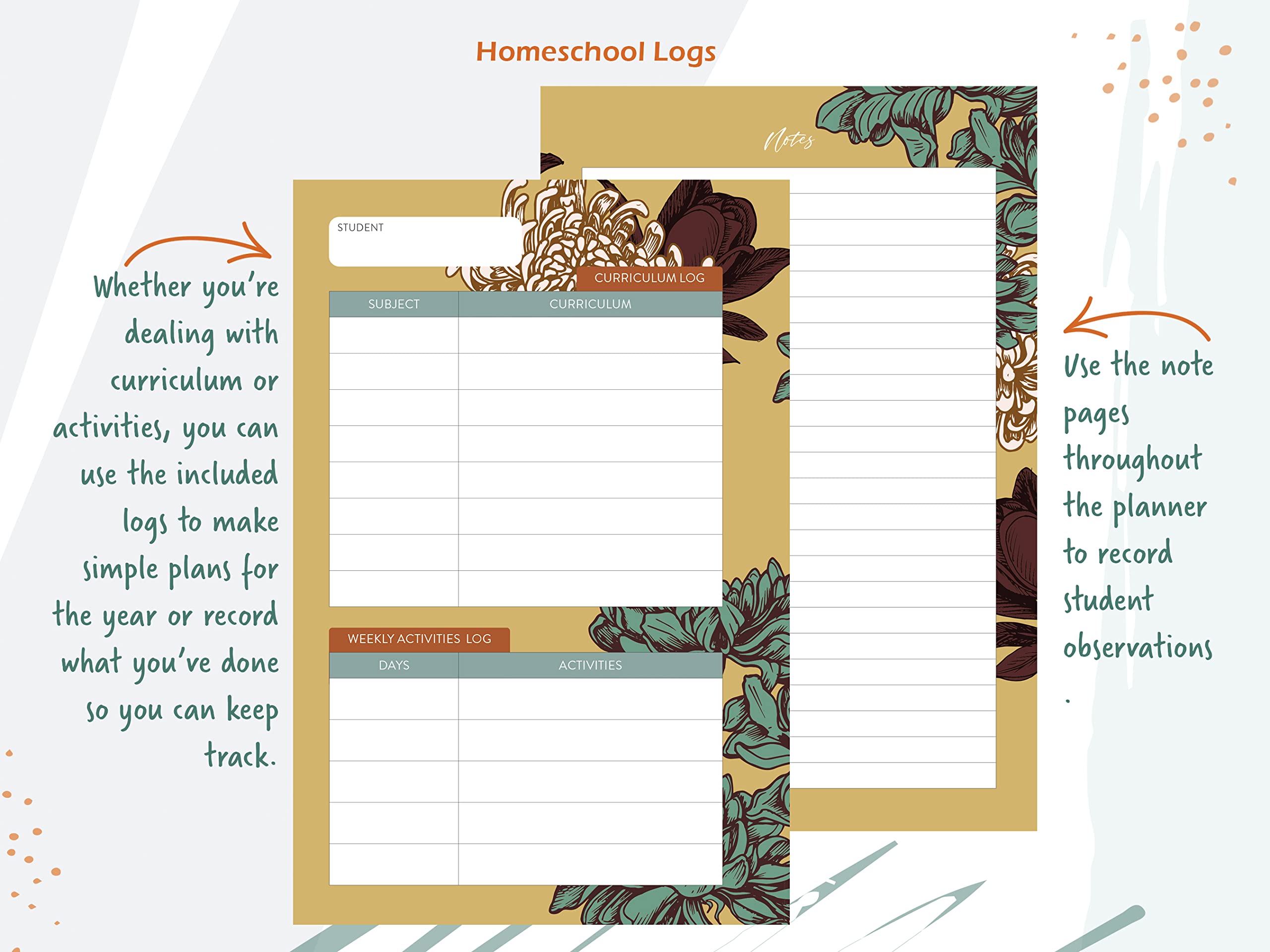 Day by Day Homeschool Planner, 2023-2024 School Year - by Well Planned Gal