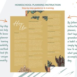 Day by Day Homeschool Planner, 2023-2024 School Year - by Well Planned Gal