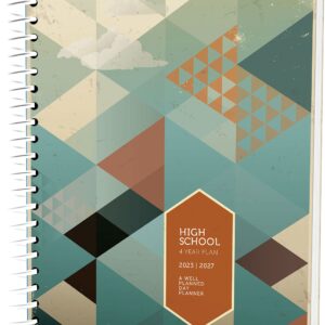 High School 4-Year Planner, 2023-2027 by Well Planned Gal