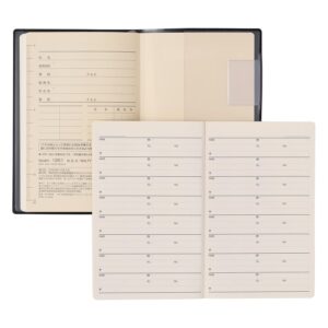 Noritsu NOLTY Notebook, 2024 Weekly Lights 3, Black, 1251 (Begins December 2023)