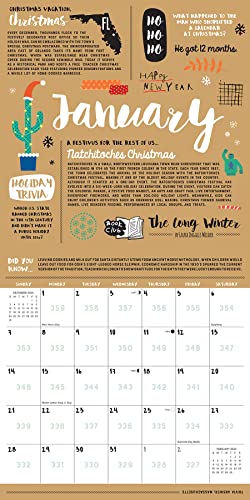 Willow Creek Press Christmas is Coming Monthly 2024 Wall Calendar (12" x 12")