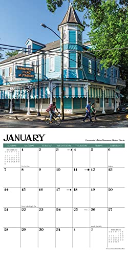 Willow Creek Press New Orleans Monthly 2024 Wall Calendar (12" x 12")