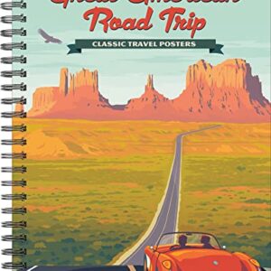 Willow Creek Press Great American Road Trip (ADG) Softcover Weekly Planner 2024 Spiral-Bound Engagement Calendar (6.5" x 8.5")