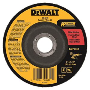 dewalt dw4619 5" x 1/4" x 7/8" general purpose metal grinding wheel