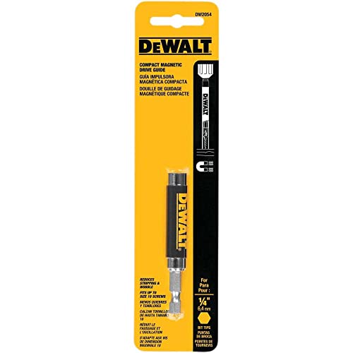 DeWalt DW2054 Compact Magnetic Drive Guide with Self Retracting Sleeve, 1-Pack