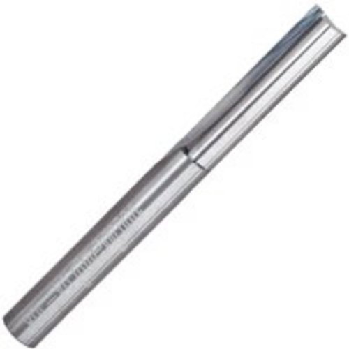 Freud 04-108: 1/4" (Dia.) Double Flute Straight Bit, Pack of 1, Perma-shield Coating Red