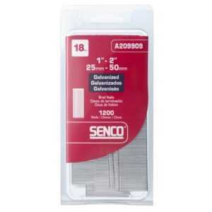 senco a209909 18-gauge-by-1-2-inch electro galvanized variety pack brads