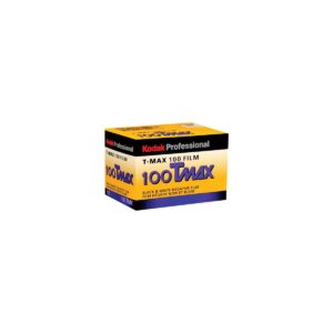 kodak t-max 100 speed 36 exposure professional black & white 35mm film