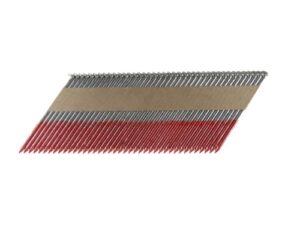 b&c eagle a312x131hd/33 offset round head 3-1/2-inch x .131 x 33 degree hot dip galvanized smooth shank paper tape collated framing nails (500 per box)