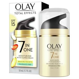 olay total effects, 7 in 1, fragrance free, 1.7 oz