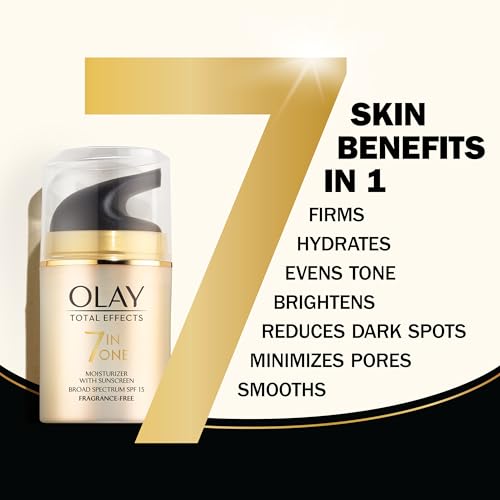 Olay Total Effects, 7 in 1, Fragrance Free, 1.7 oz