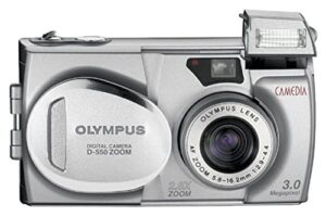 om system olympus camedia d-550 3mp digital camera w/2.8x optical zoom