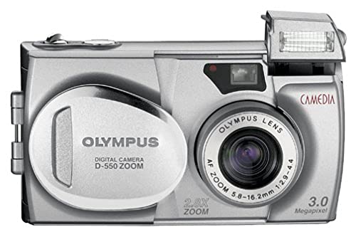 OM SYSTEM OLYMPUS Camedia D-550 3MP Digital Camera w/2.8x Optical Zoom