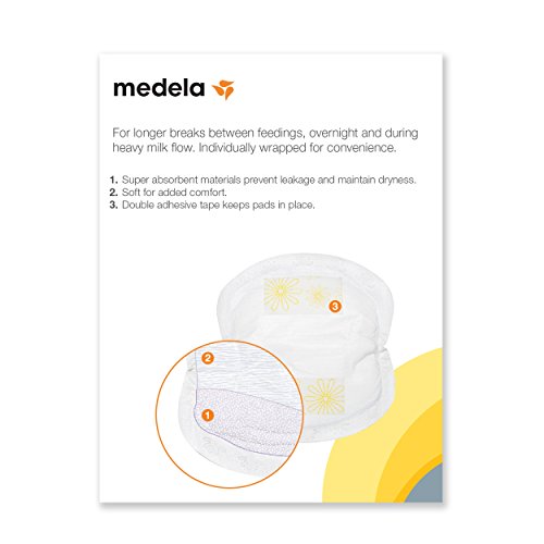 Medela Nursing Pads, Disposable Breast Pad, Pack of 60