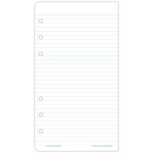 day-timer 87128 lined note pads for organizer, 3 3/4 x 6 3/4