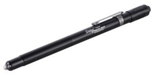 streamlight 65022 stylus 2-lumen blue led pen light with 3 aaaa alkaline batteries, black