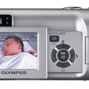 OM SYSTEM OLYMPUS D560 3.2 MP Digital Camera with 3x Optical Zoom