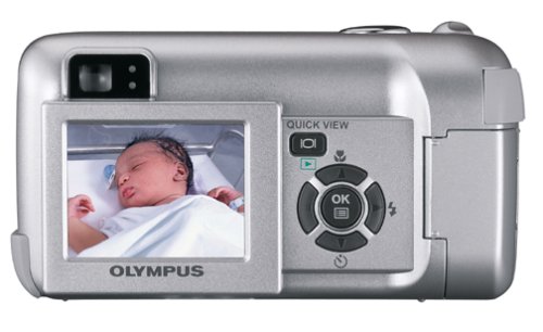 OM SYSTEM OLYMPUS D560 3.2 MP Digital Camera with 3x Optical Zoom