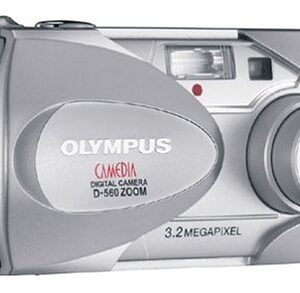 OM SYSTEM OLYMPUS D560 3.2 MP Digital Camera with 3x Optical Zoom