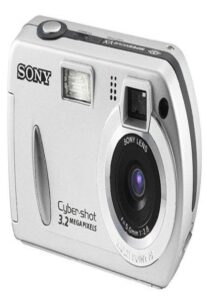 sony dscp32 cybershot 3.2mp digital camera
