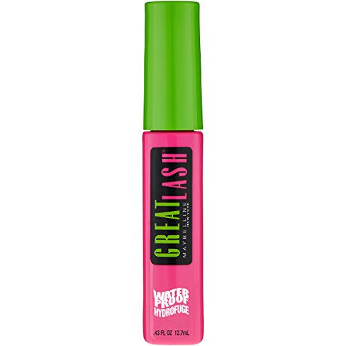 Maybelline New York Makeup Great Lash Waterproof Mascara, Brownish Black Waterproof Mascara, 0.43 fl oz