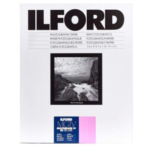 Ilford Multigrade IV RC Deluxe Resin Coated VC Paper, 8x10, 100 Pack (Glossy)