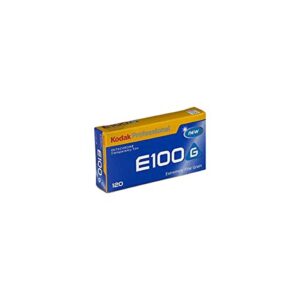 kodak e100g professional ektachrome iso-100 transparency film (5-pack)