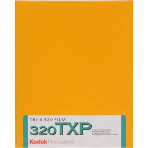 Kodak 8416638 Tri-X 320 4x5-Inch Negative Film (50 Sheets)