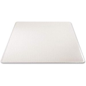 deflecto 60 x 60 Clear ExecuMat Intense All Day Use Chair Mat for High Pile Carpet