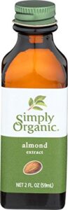 simply organic almond extract, certified organic | 2 oz | pack of 1