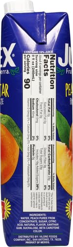 Jumex, Peach Nectar, 33.8 Fl Oz