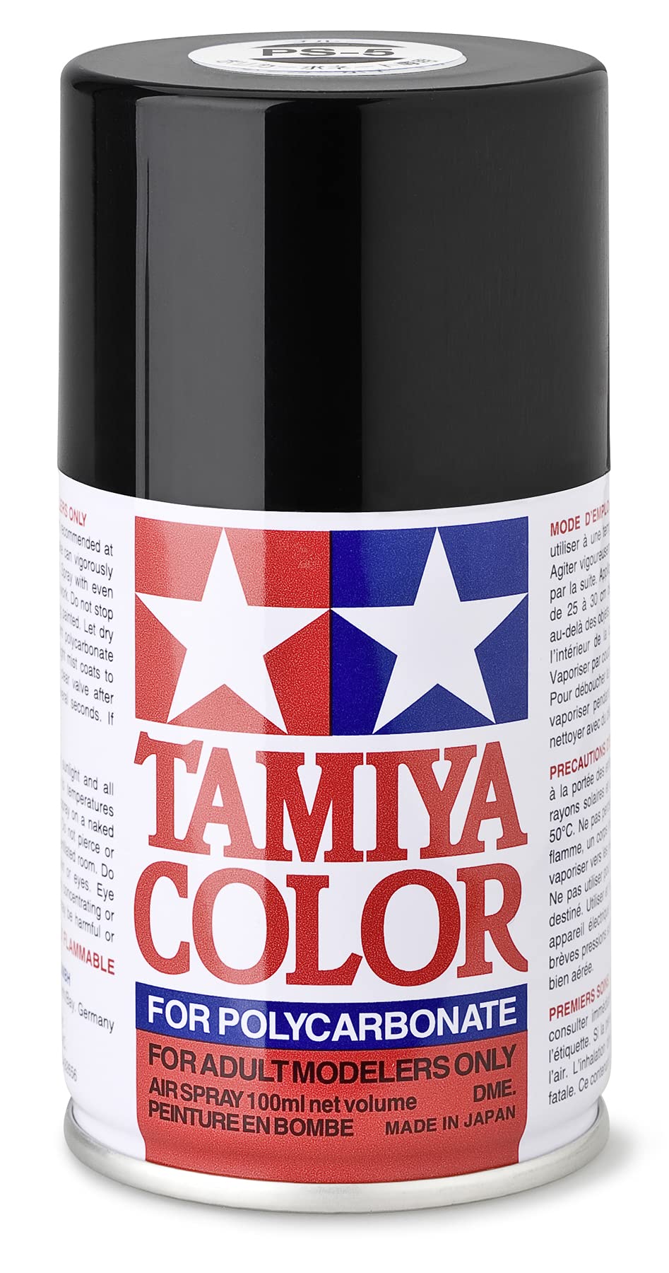 Tamiya 86005 Paint Spray, Black