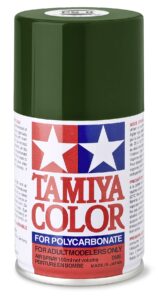 tamiya 86009 ps-9 green spray paint, 100ml spray can