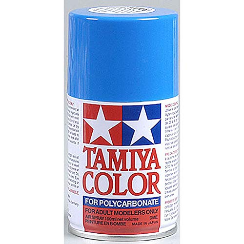 Tamiya America, Inc Polycarbonate PS-30 Brilliant Blue, Spray 100 ml, TAM86030