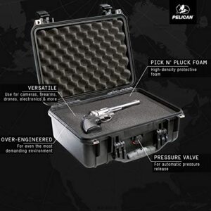 Pelican 1450 Case With Foam (Black)