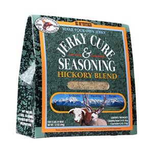 hi mountain jerky seasoning and cure kit - hickory blend. create delicious & flavorful jerky at home (1 box)