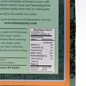 Hi Mountain Jerky Seasoning and Cure Kit - HICKORY BLEND. Create Delicious & Flavorful Jerky at Home (1 Box)