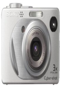 sony cybershot dscw1 5mp digital camera with 3x optical zoom
