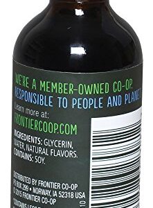 Frontier Co-op Non-Alcoholic Maple Flavor, 2 Ounce, Rich Maple Taste For Baked Beans, Sweet Potatoes, Alcohol Free Maple