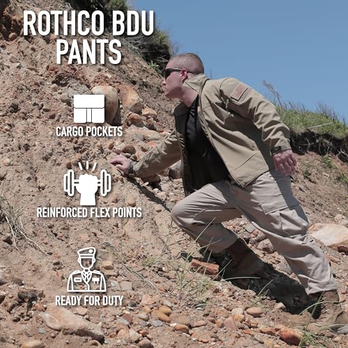 Rothco Tactical BDU Pants Black, X-Small